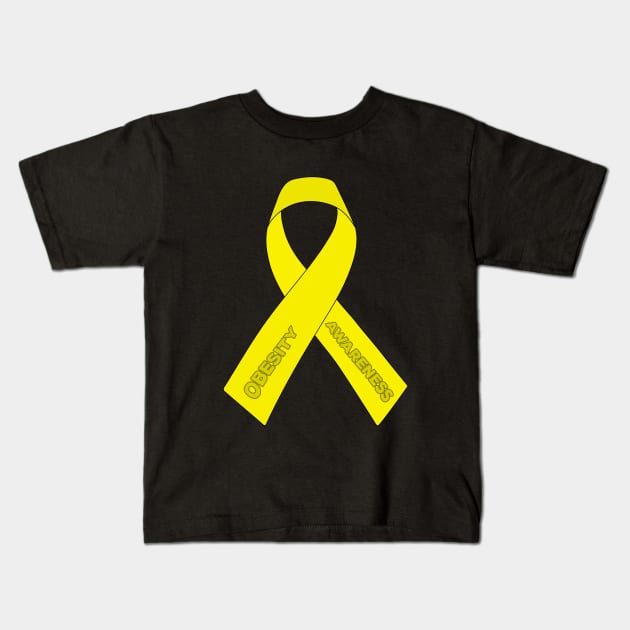 Obesity Awareness Kids T-Shirt by DiegoCarvalho